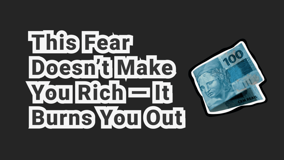 Why Am I Afraid of Running Out of Money? Understanding and Managing the Fear of Poverty