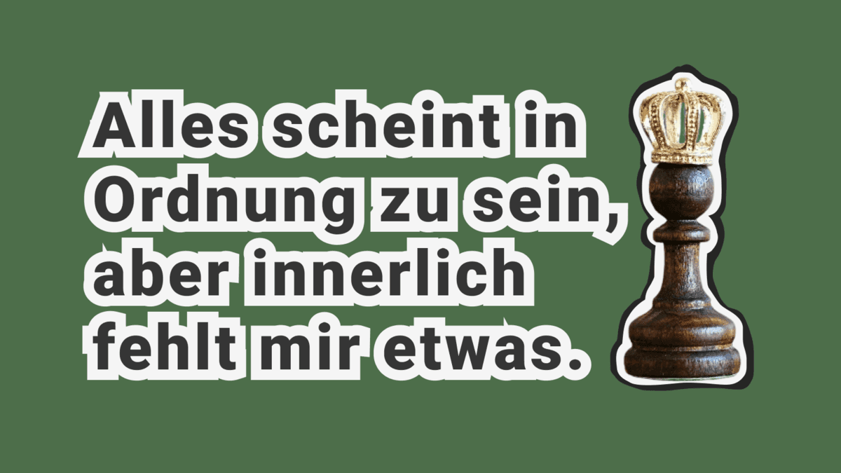 Warum macht mich nichts mehr glücklich? Erfolgreich, aber unglücklich