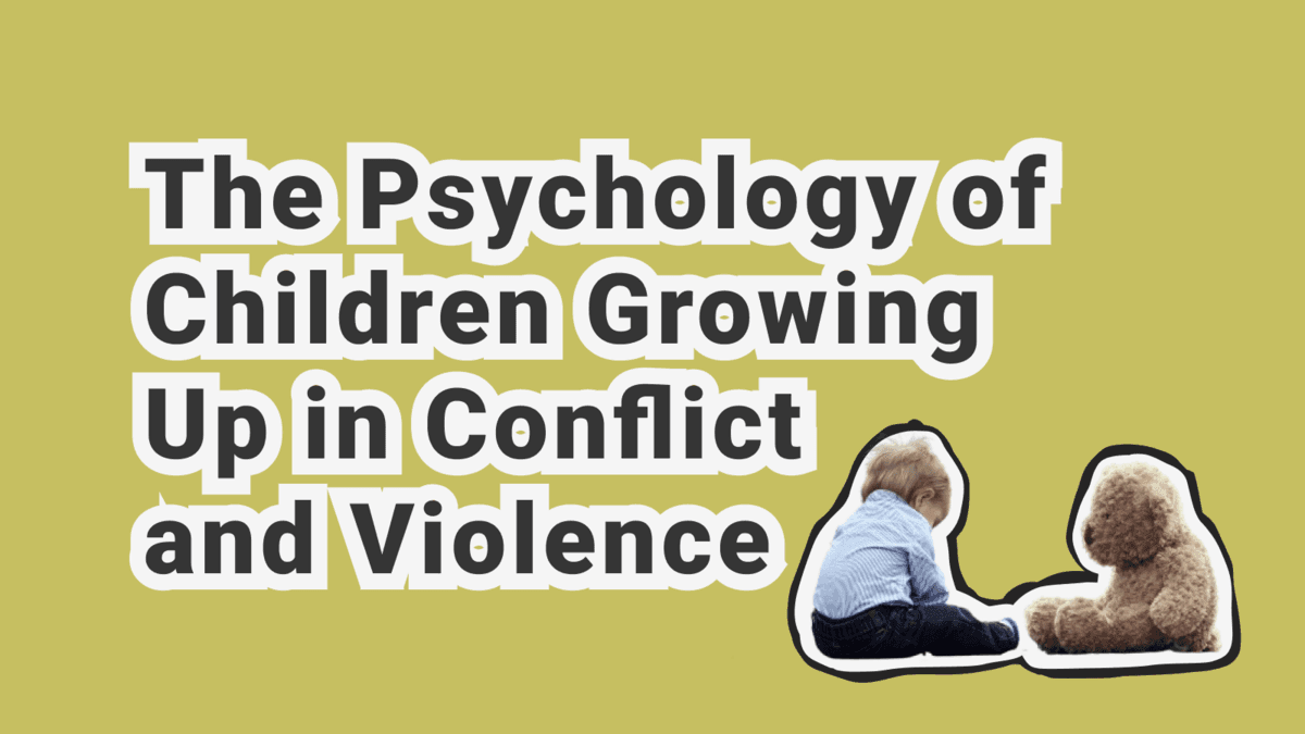 Growing Up in a Home Filled with Conflict and Violence