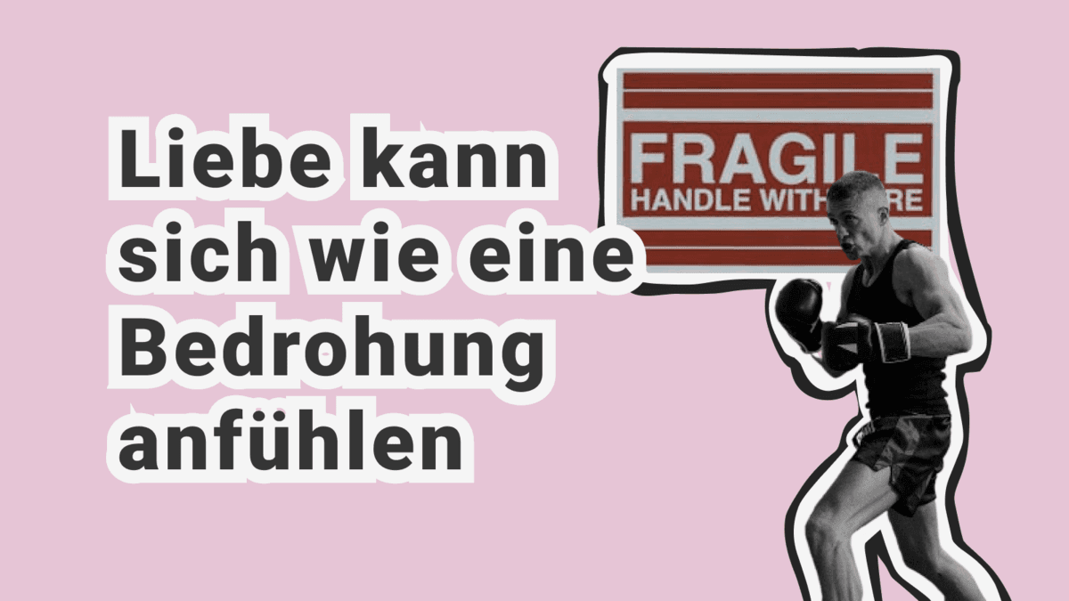 Menschen von sich wegstoßen: Liebe, Vertrauen und psychologische Abwehrmechanismen