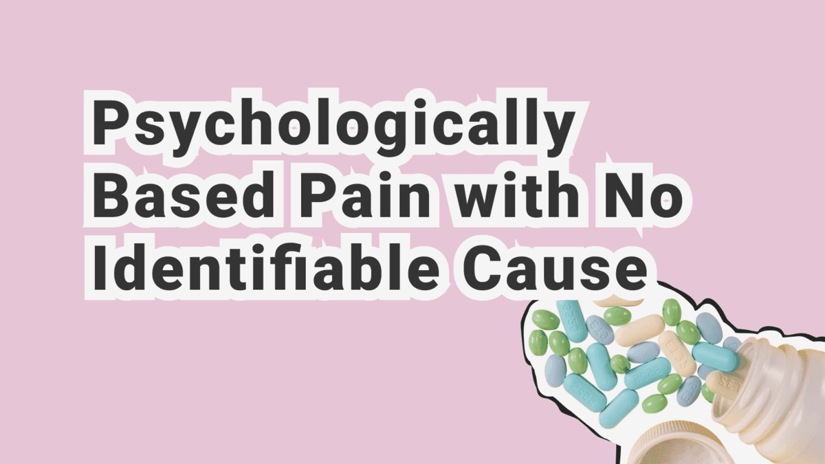 Why Do I Feel Psychological Pain? Fibromyalgia, Central Sensitization and Evidence-Based Interventions