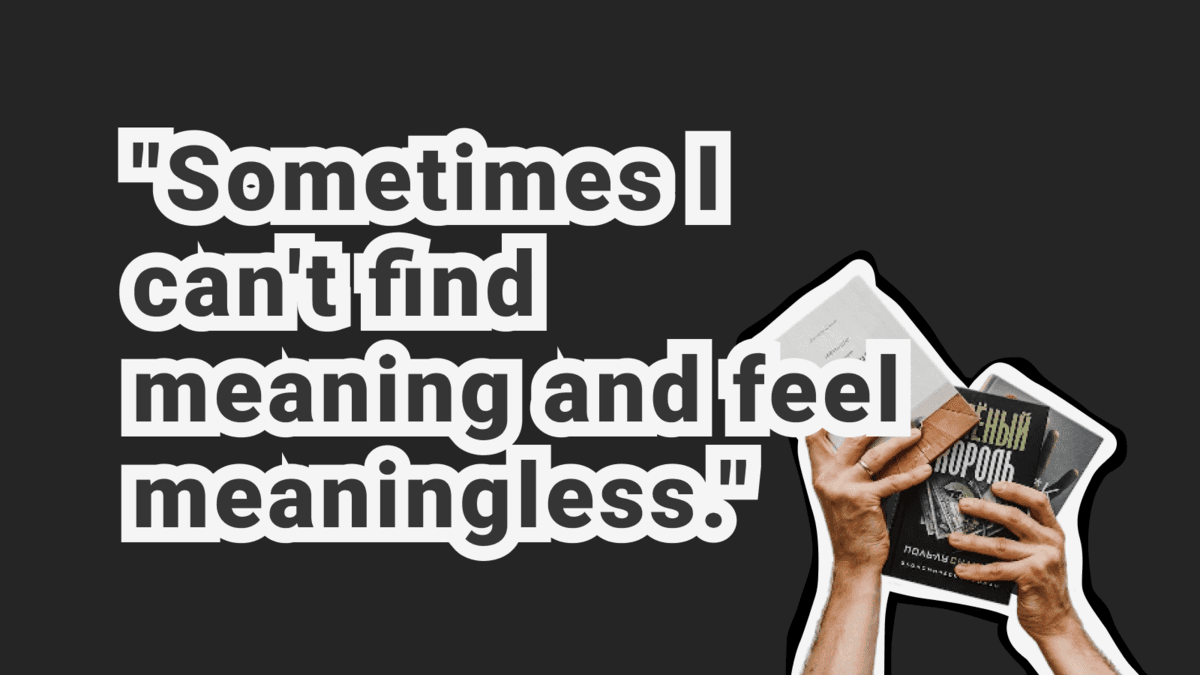 Why Does Everything Feel Meaningless? Existential Emptiness and the Search for Meaning