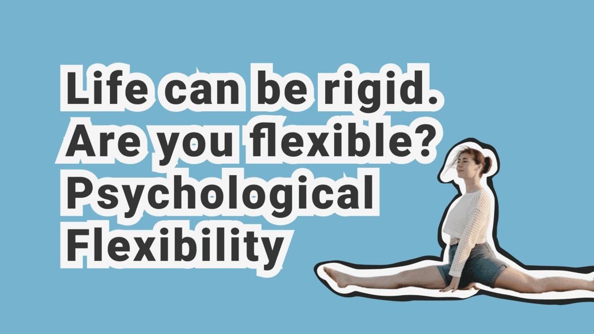 What Is Psychological Flexibility? A Marker of Mental Health? Coping With Difficult Emotions and Mental Resilience
