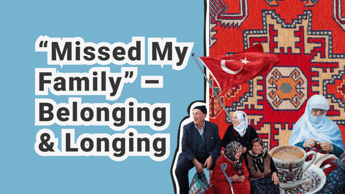 I Miss My Family So Much: Belonging and Longing While Living Abroad